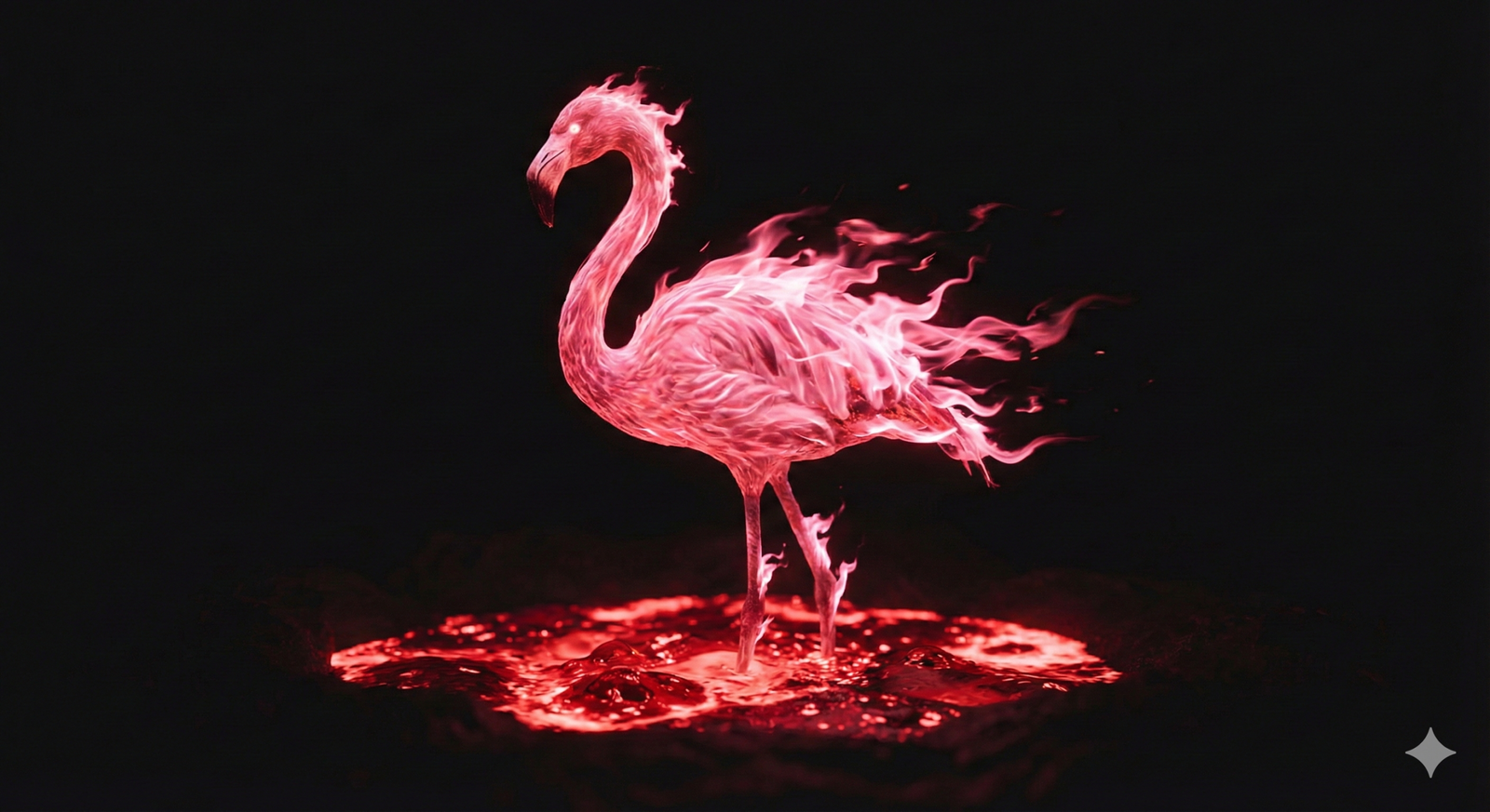 Fire Flamingo